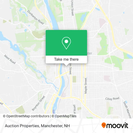 Auction Properties map