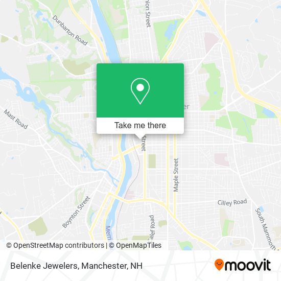 Belenke Jewelers map