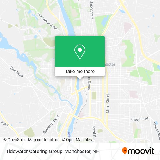 Mapa de Tidewater Catering Group