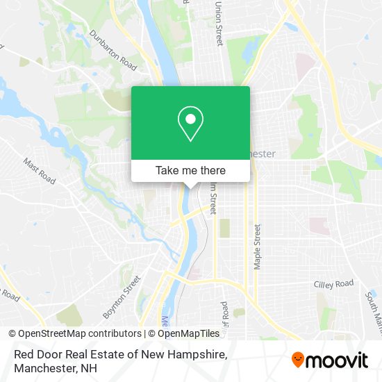 Mapa de Red Door Real Estate of New Hampshire