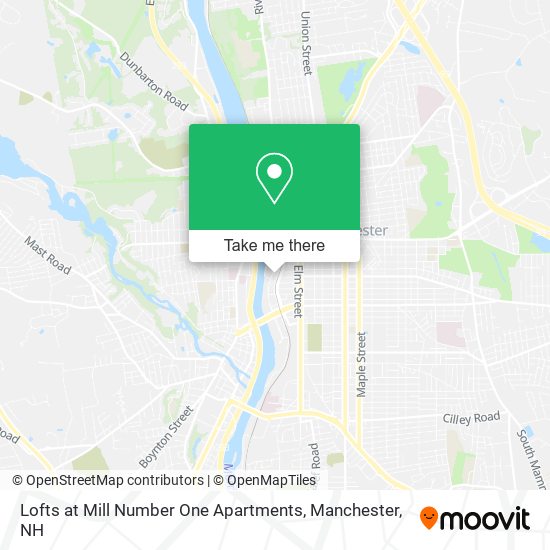 Lofts at Mill Number One Apartments map