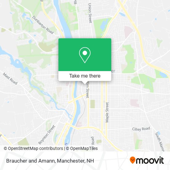Braucher and Amann map