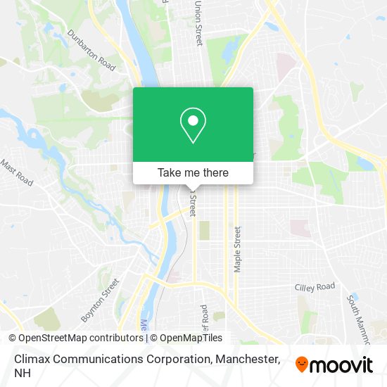 Climax Communications Corporation map