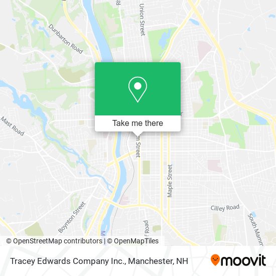 Tracey Edwards Company Inc. map