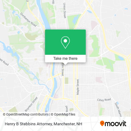 Henry B Stebbins Attorney map