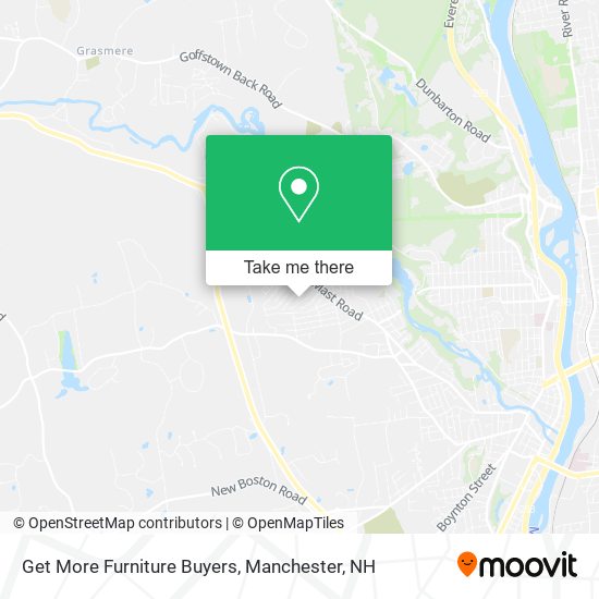 Get More Furniture Buyers map