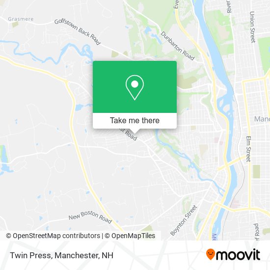Mapa de Twin Press