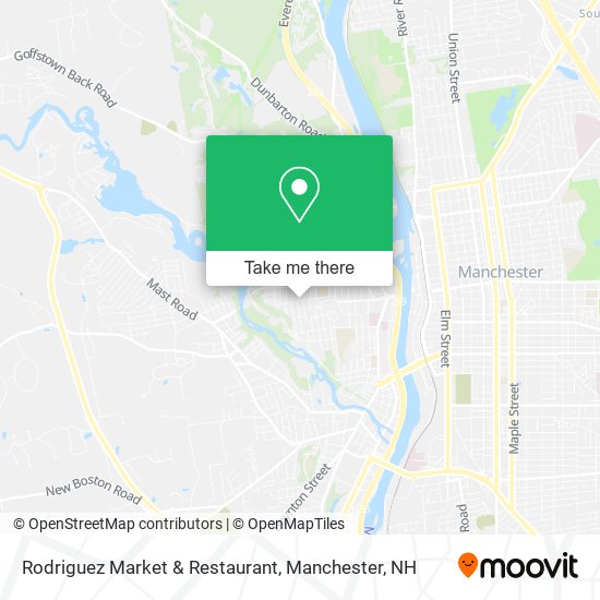 Rodriguez Market & Restaurant map