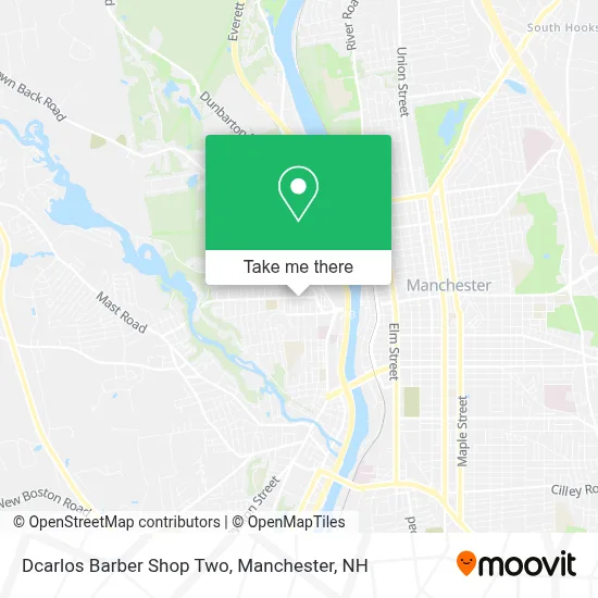 Dcarlos Barber Shop Two map