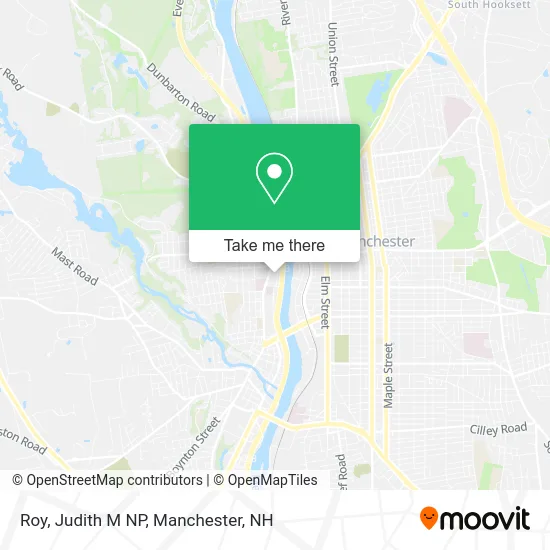 Roy, Judith M NP map