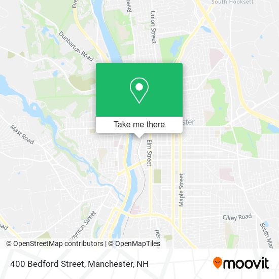 400 Bedford Street map