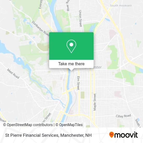 St Pierre Financial Services map