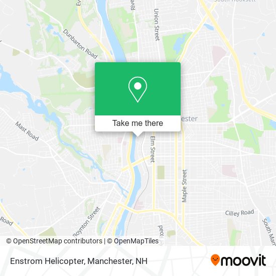 Enstrom Helicopter map