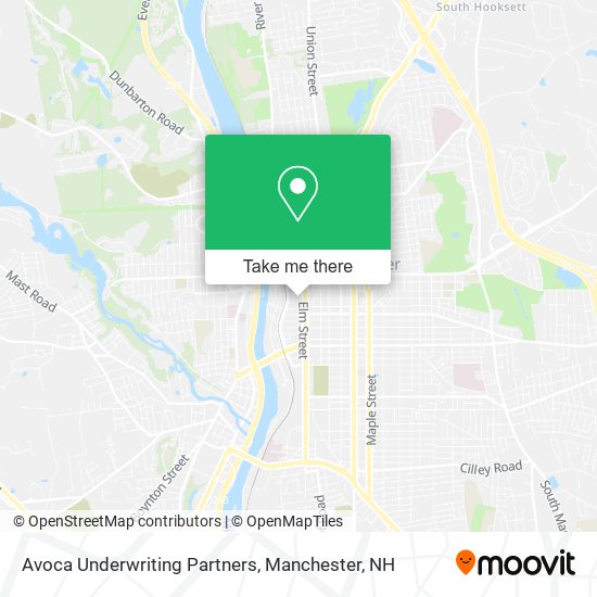 Avoca Underwriting Partners map