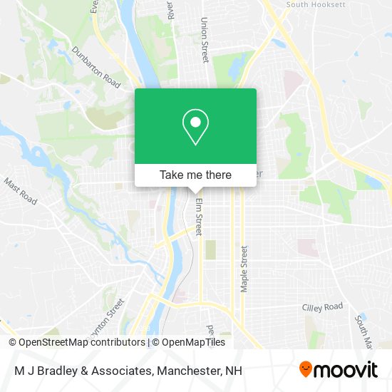 M J Bradley & Associates map
