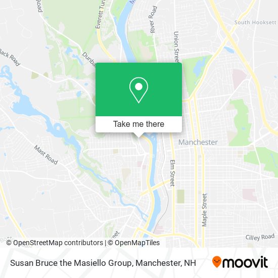 Susan Bruce the Masiello Group map