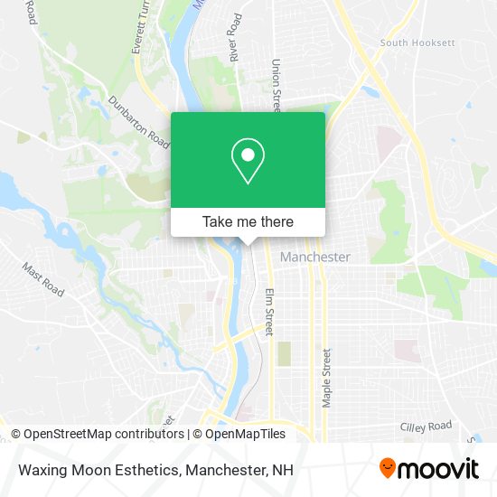 Waxing Moon Esthetics map