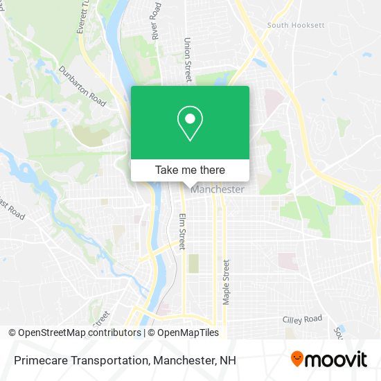 Primecare Transportation map