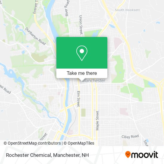 Mapa de Rochester Chemical