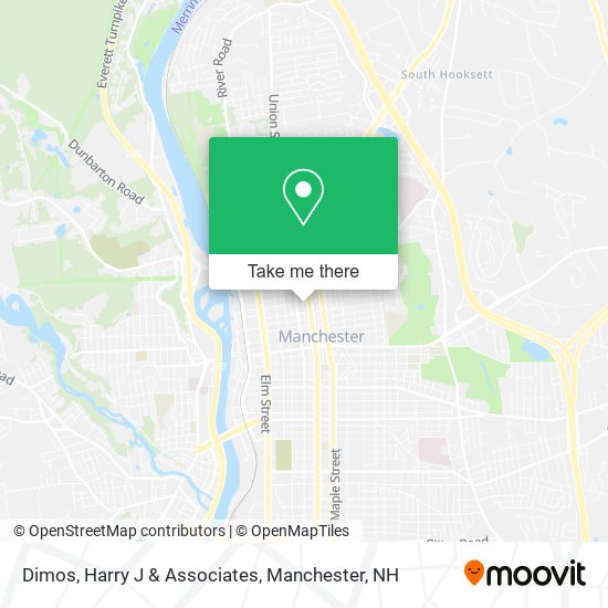 Dimos, Harry J & Associates map