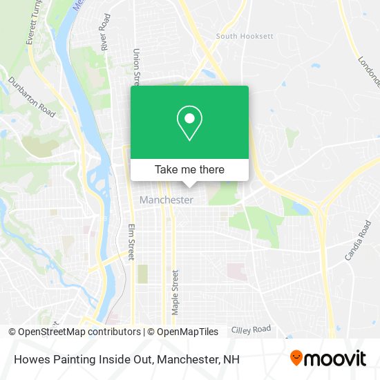 Howes Painting Inside Out map