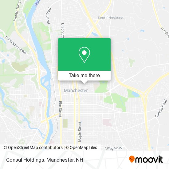 Consul Holdings map