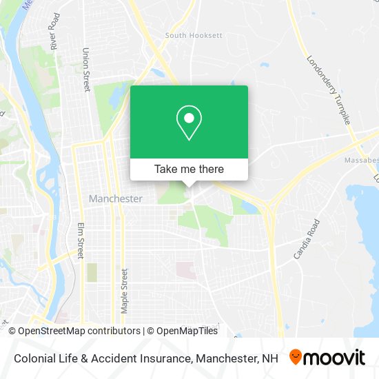 Mapa de Colonial Life & Accident Insurance