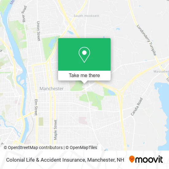 Colonial Life & Accident Insurance map