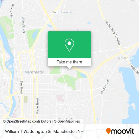 Mapa de William T Waddington Sr