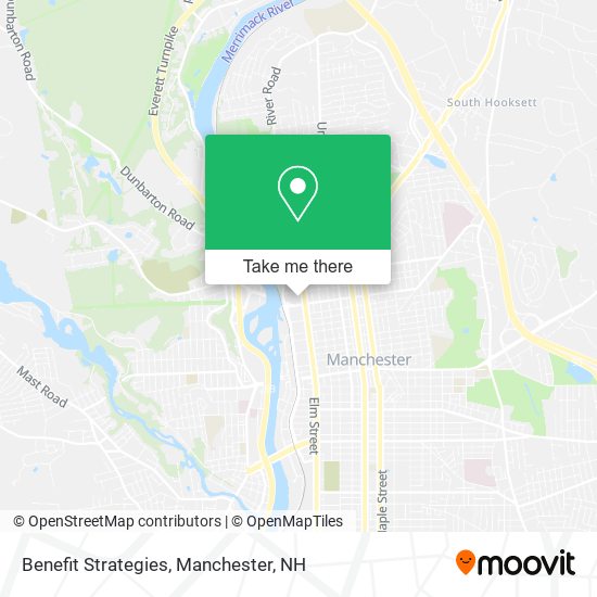 Benefit Strategies map