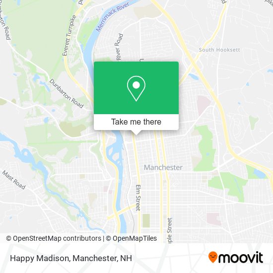 Happy Madison map