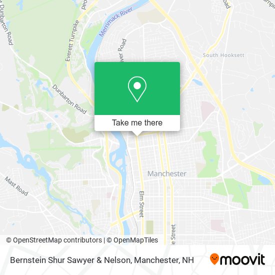 Bernstein Shur Sawyer & Nelson map