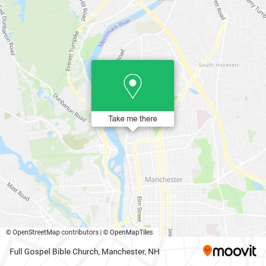 Mapa de Full Gospel Bible Church
