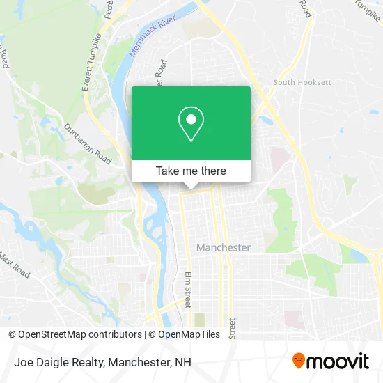 Joe Daigle Realty map