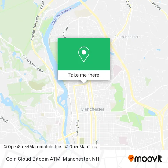 Coin Cloud Bitcoin ATM map