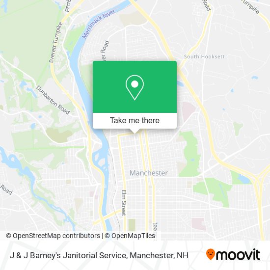 J & J Barney's Janitorial Service map