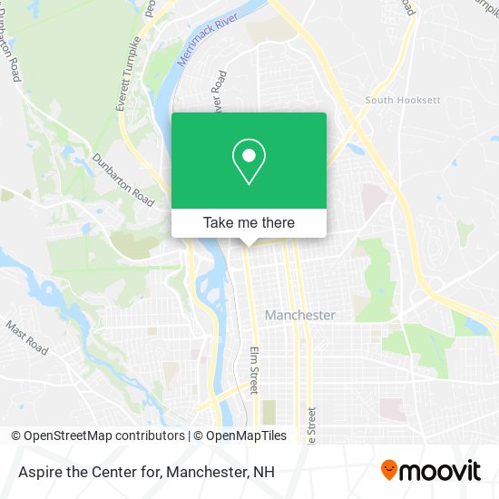 Aspire the Center for map
