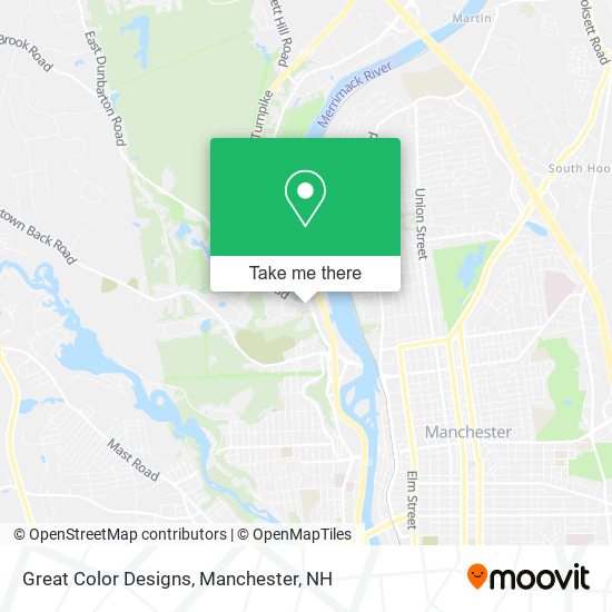 Mapa de Great Color Designs