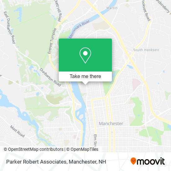 Parker Robert Associates map