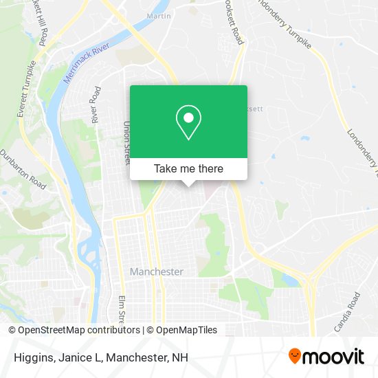 Higgins, Janice L map