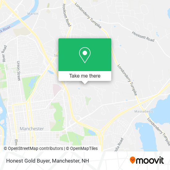 Honest Gold Buyer map