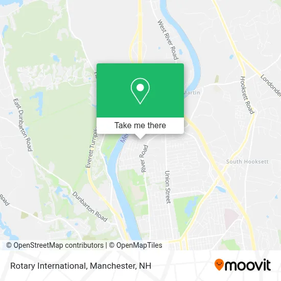 Rotary International map