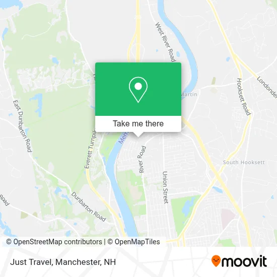 Just Travel map