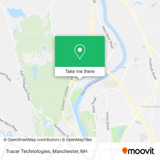 Mapa de Tracer Technologies