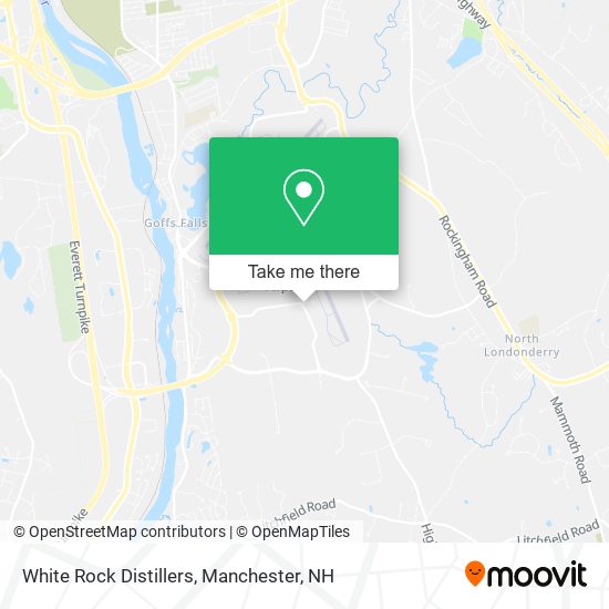 Mapa de White Rock Distillers