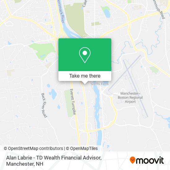 Alan Labrie - TD Wealth Financial Advisor map