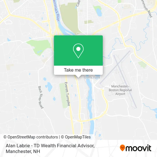Alan Labrie - TD Wealth Financial Advisor map