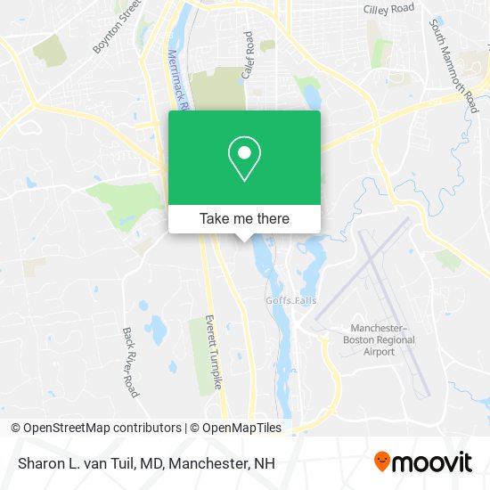 Mapa de Sharon L. van Tuil, MD
