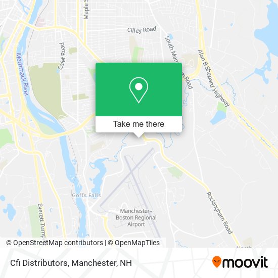 Cfi Distributors map