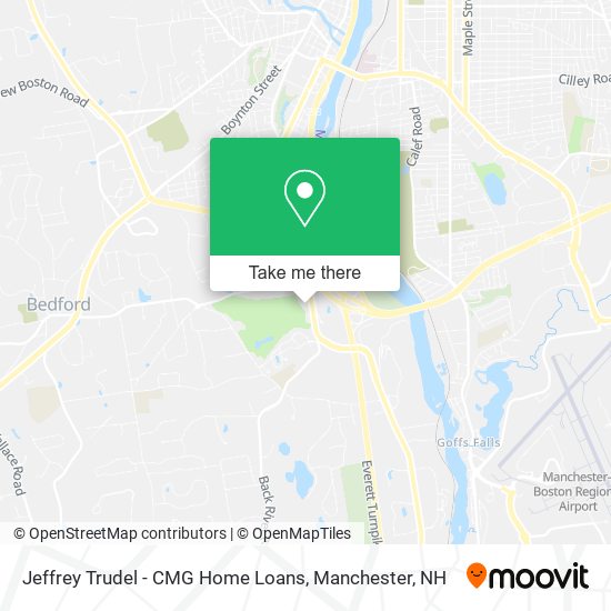 Jeffrey Trudel - CMG Home Loans map